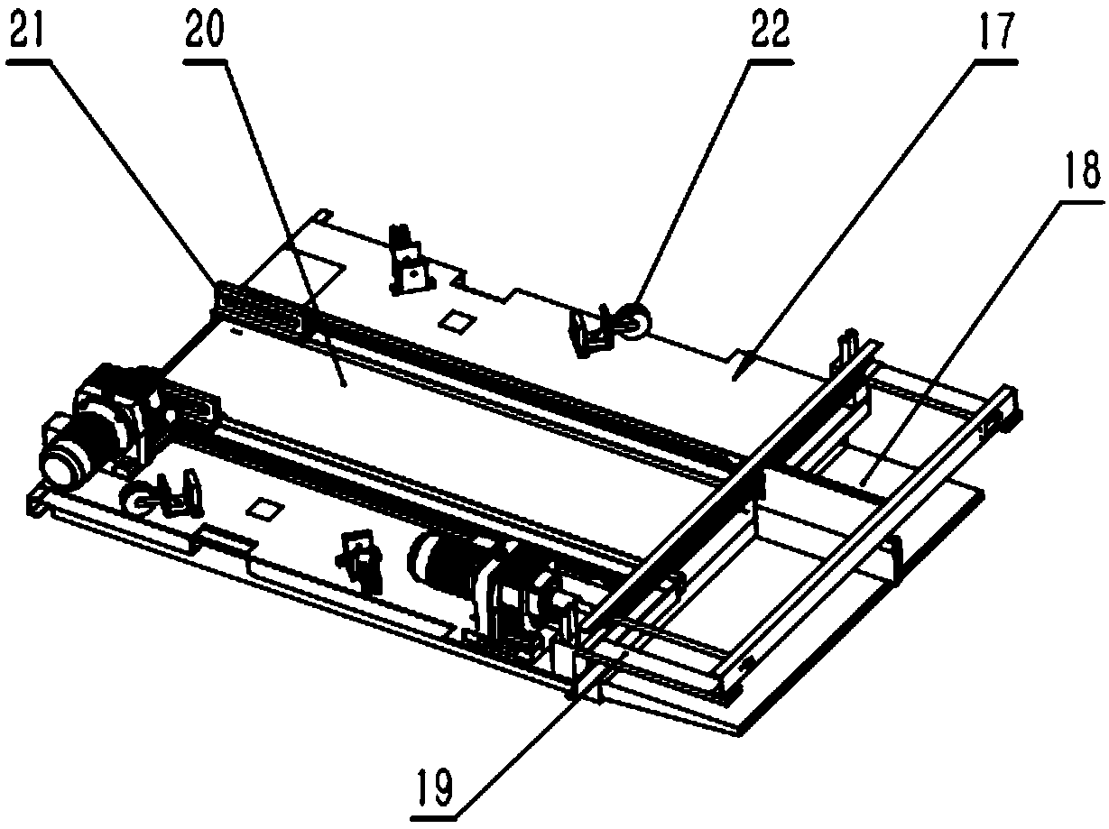 Fast palletizer in container