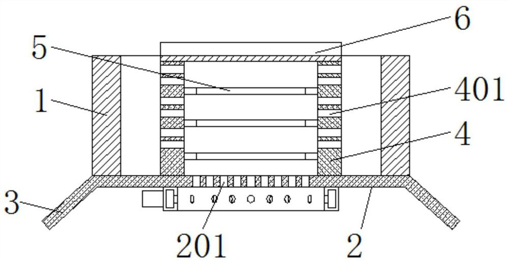 A brushed bushing for basalt fiber processing