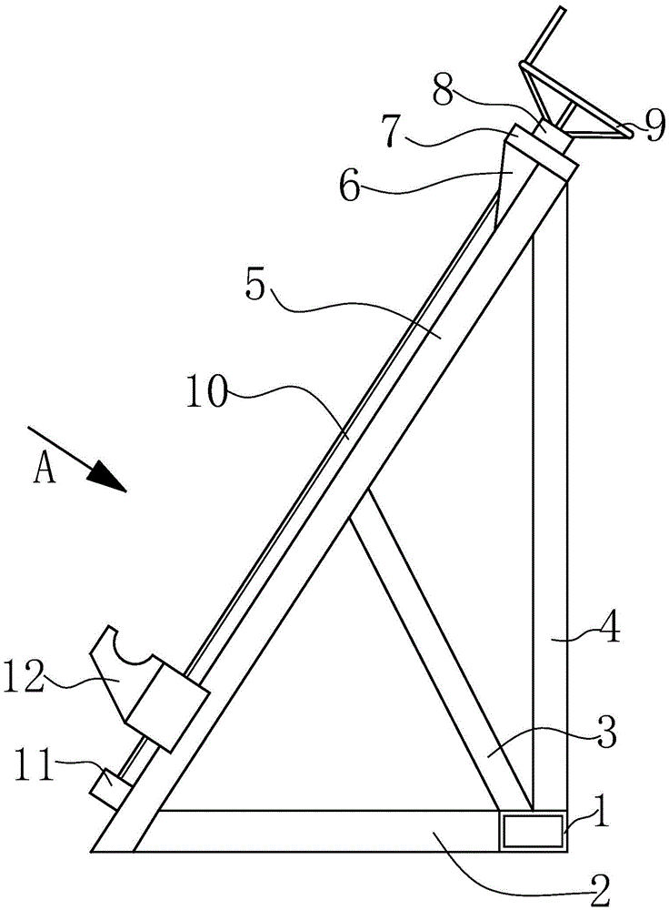 A height adjustable stand