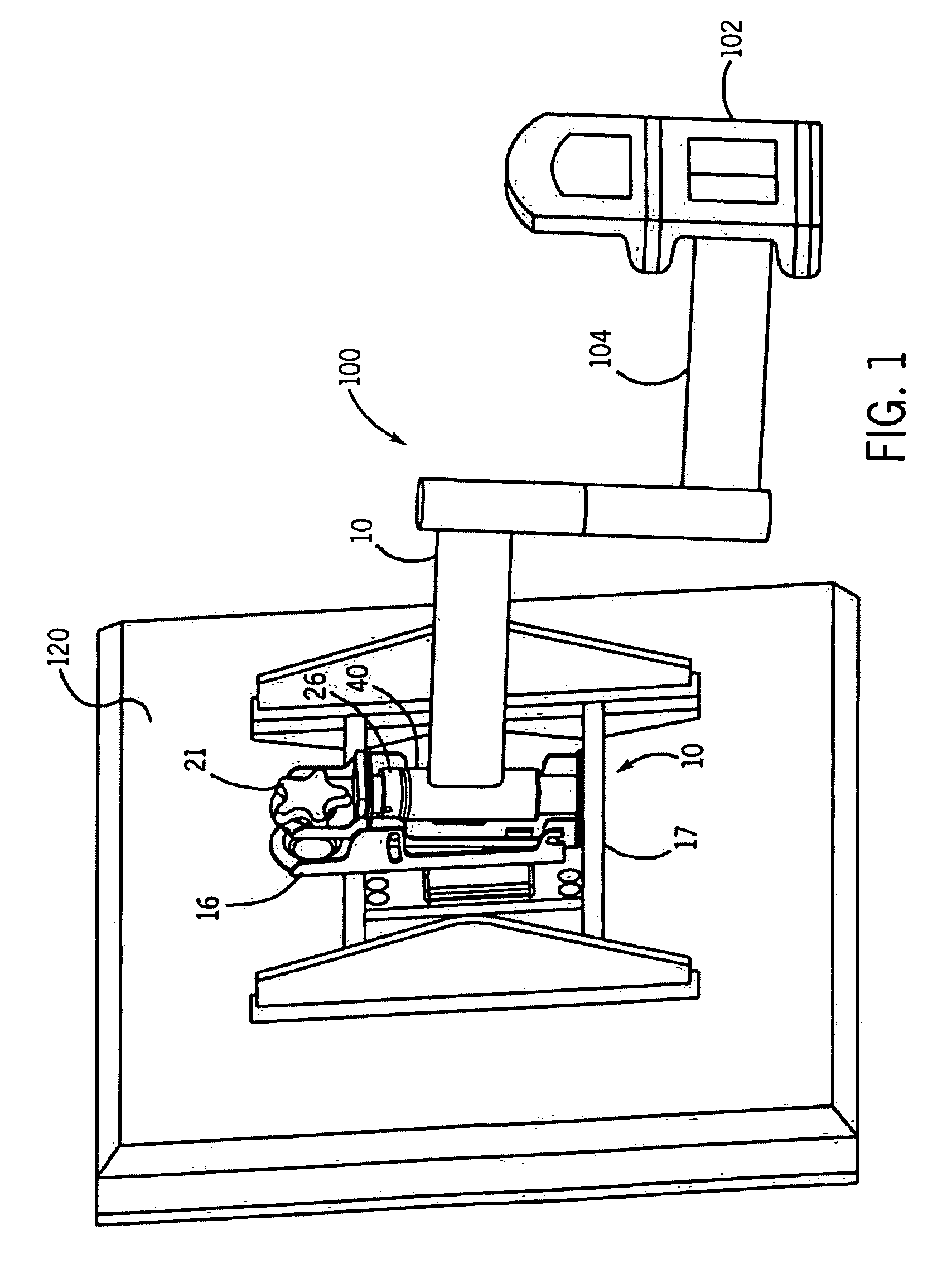 Mounting system with vertical adjustment feature