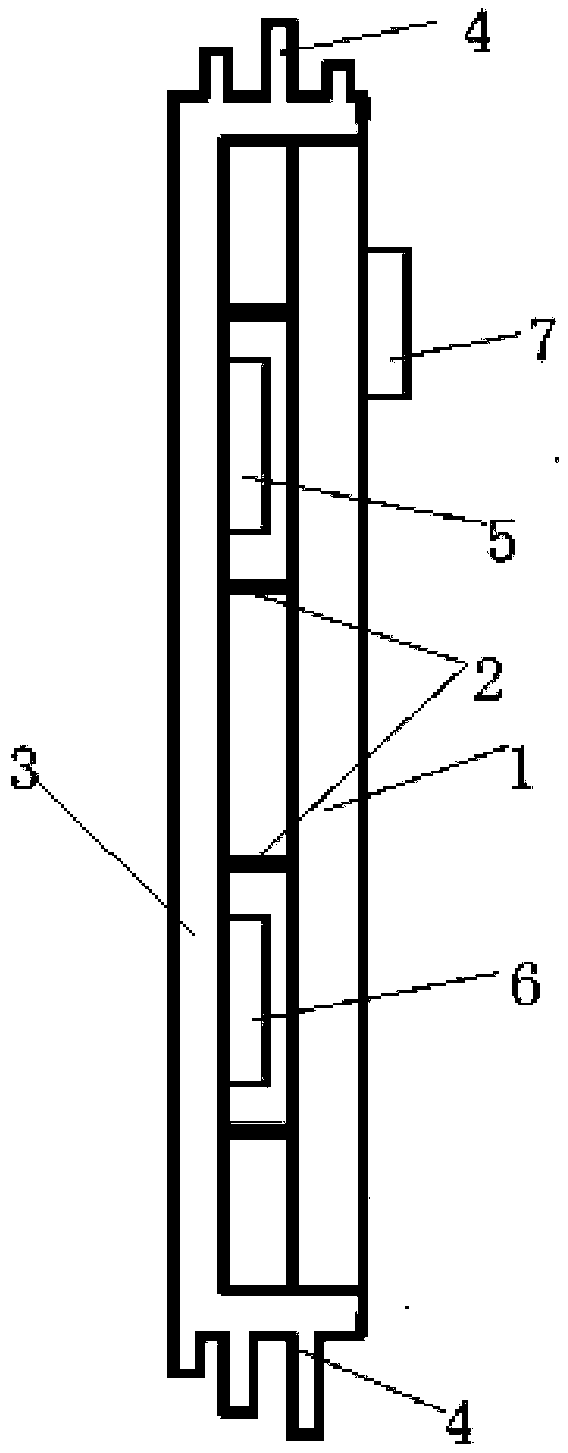 Composite formwork for building and manufacturing method thereof