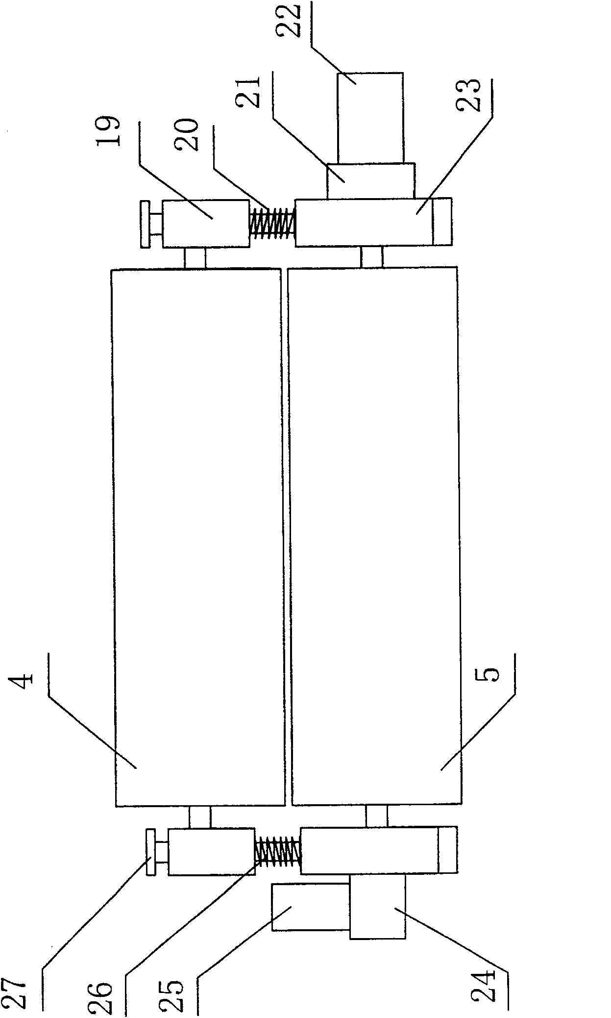 Composite process for producing 210-400 mum superthick electrolytic copper foil, and apparatus thereof