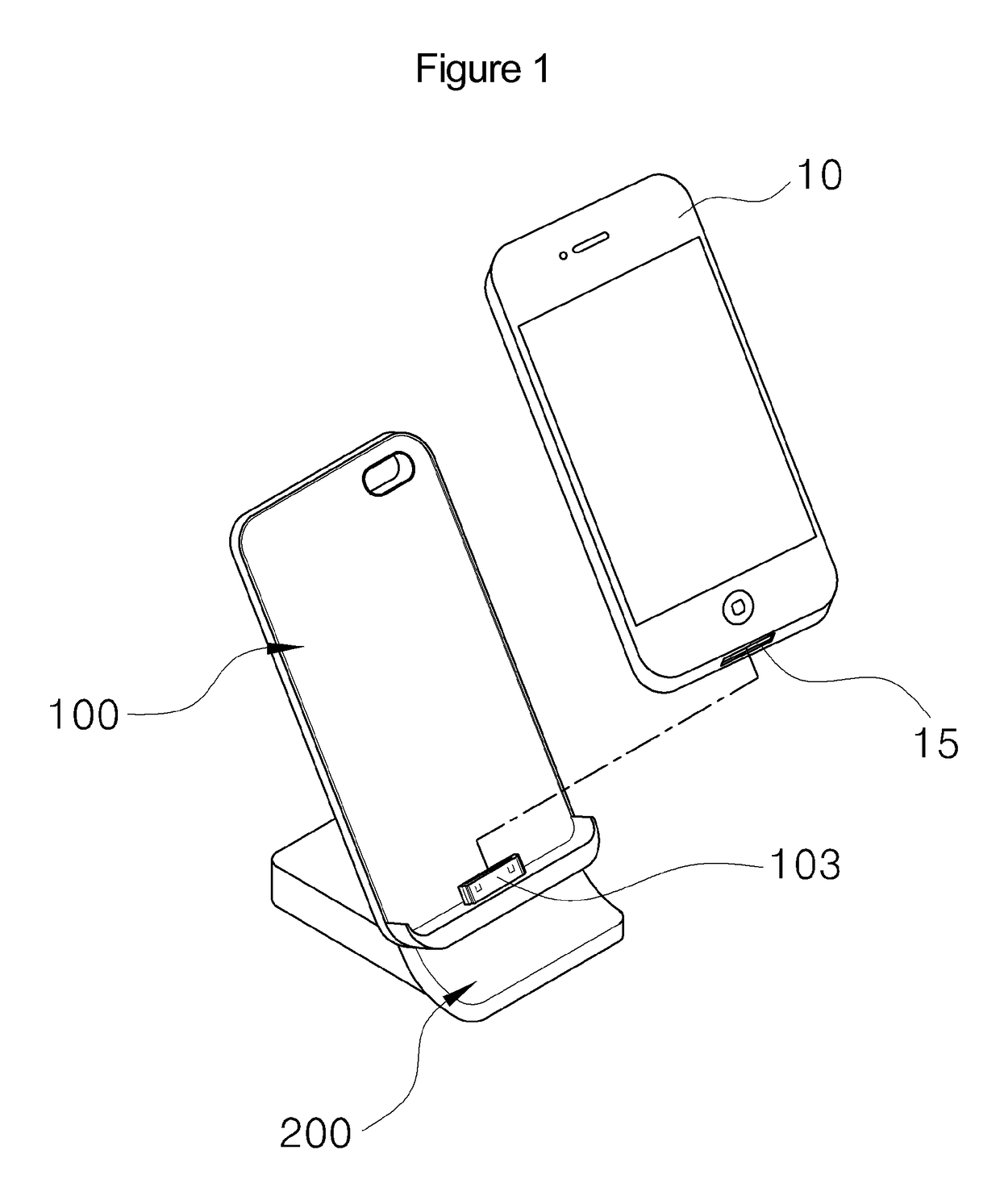 Charging apparatus for mobile device