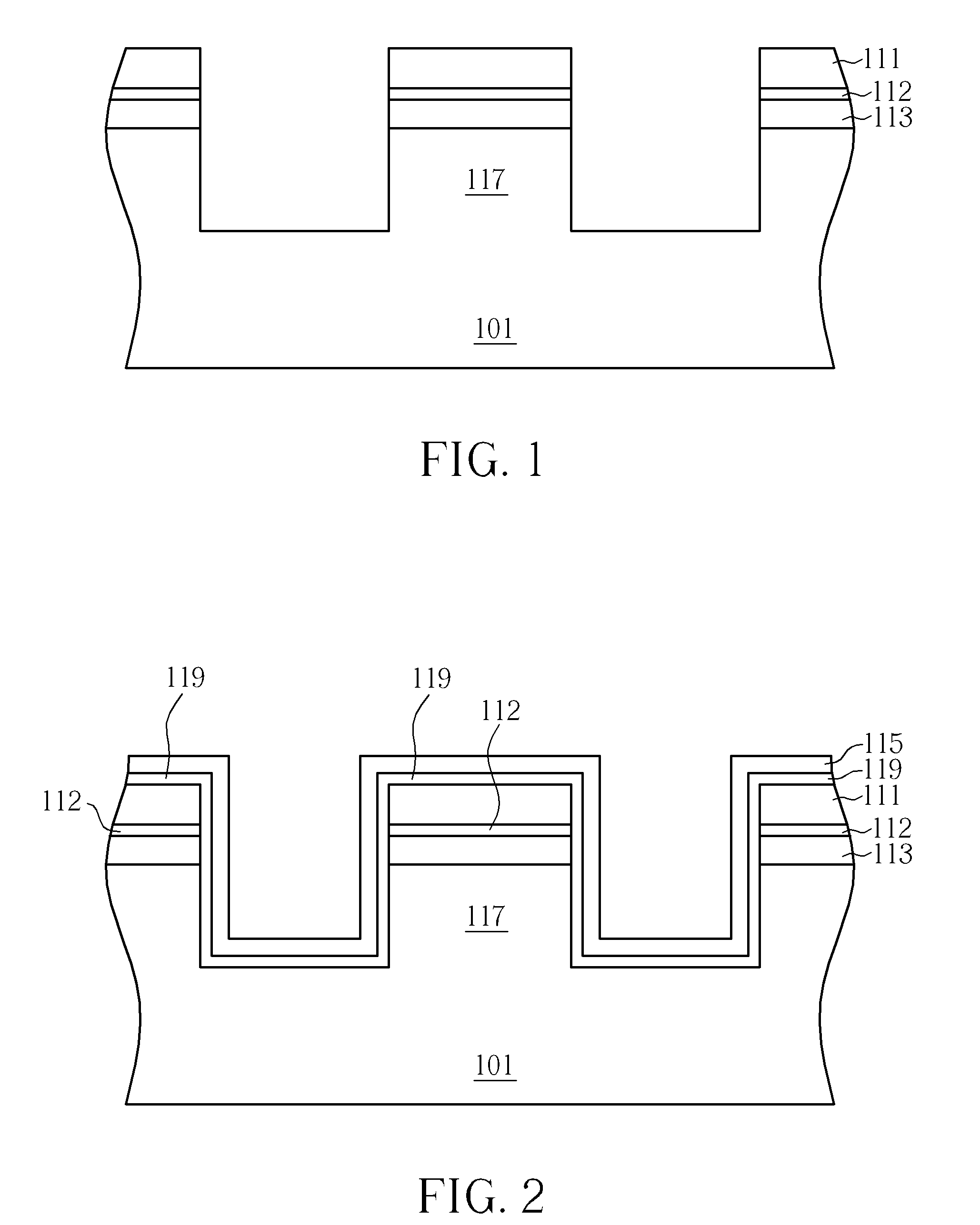 Finfet transistor structure and method for making the same