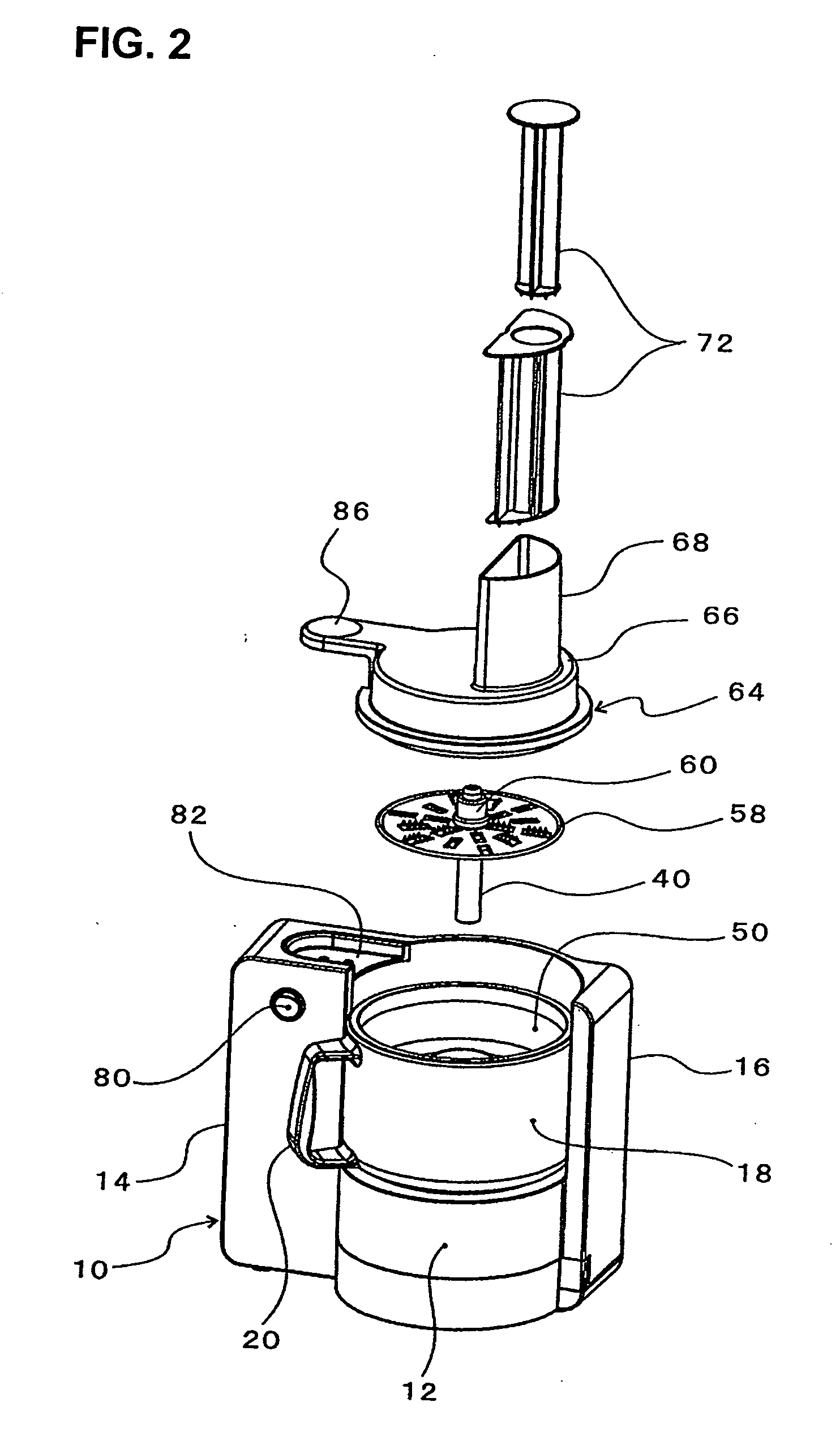 Electric grating food processor and grater plate