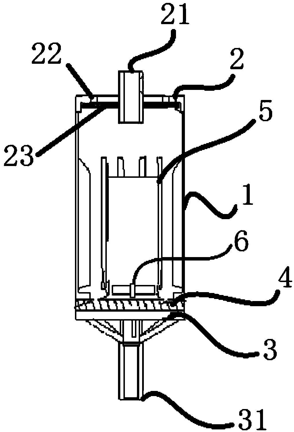 Blood return prevention time-controllable filter for medical infusion apparatus and medical infusion apparatus