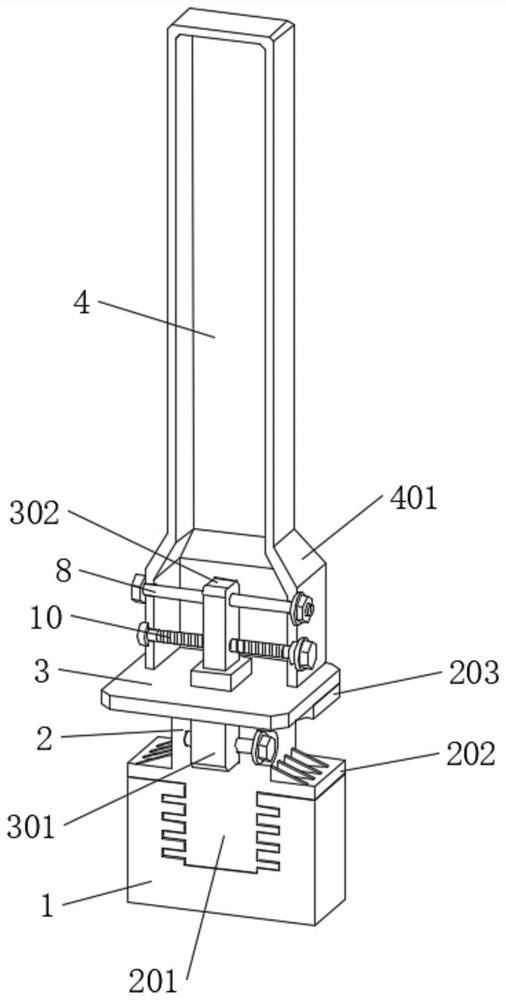 Convenient-to-position metal stamping part for bridge and positioning and mounting method