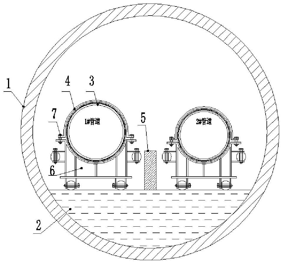 Method for penetrating pipe into casing pipe