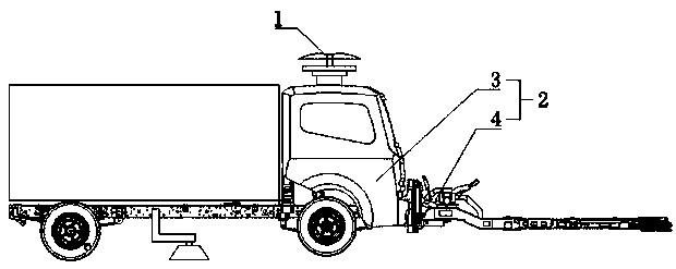 Garbage sweeping system, sweeping equipment and sweeping method