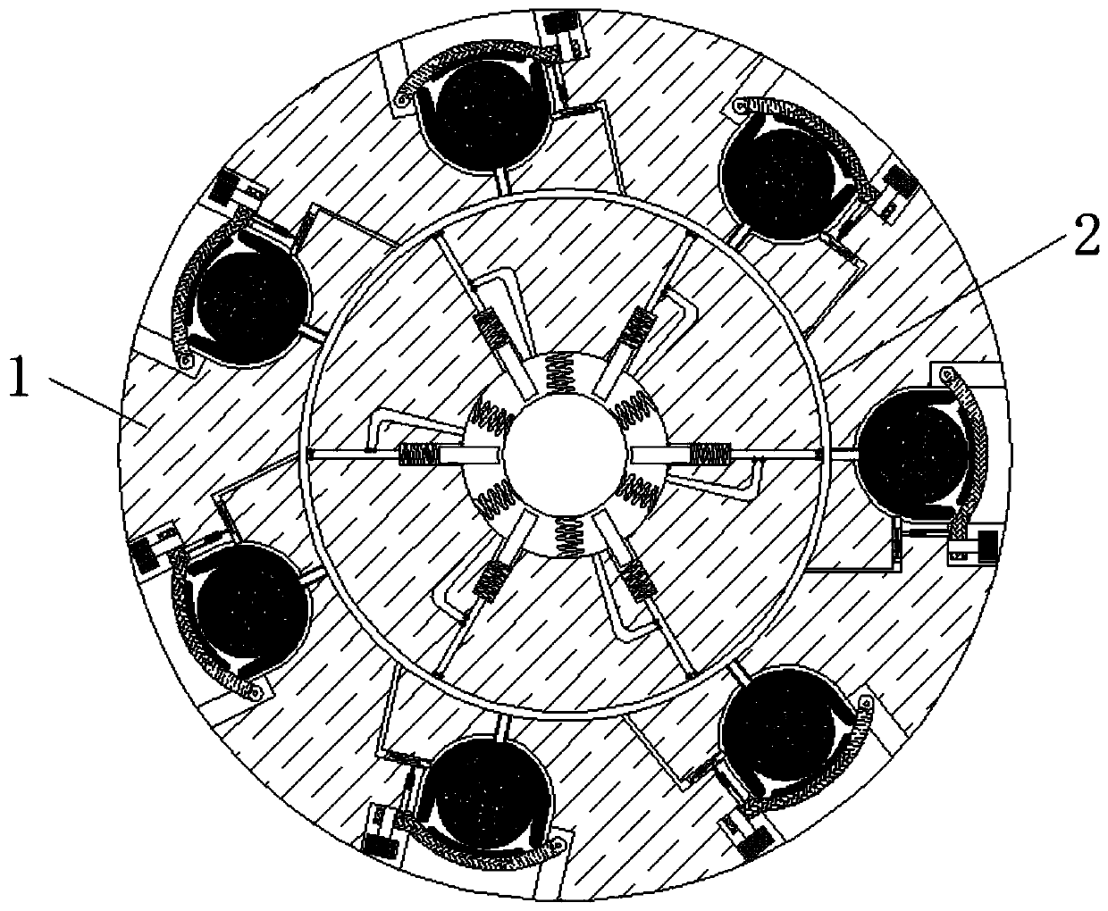 Cable fixing device capable of reducing cable abrasion