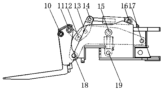 Working mechanism for underground coal mine ultra-heavy shovel plate type shield hauler