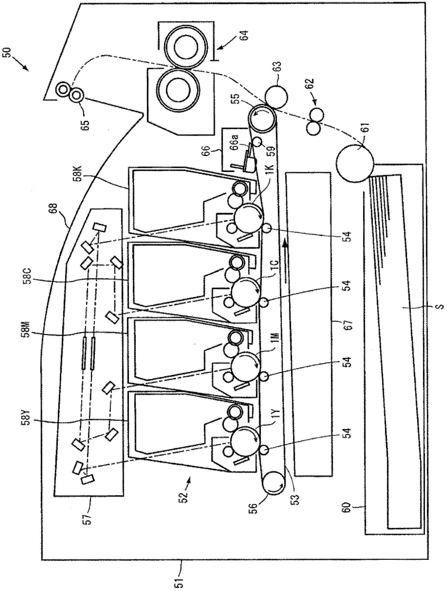 Mechanism for electrifying, method of electrifying, and conductive member