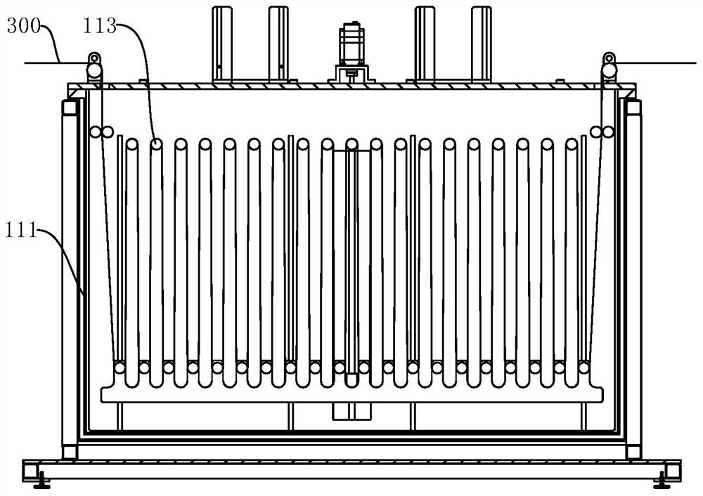 Pole piece pre-lithiation production line