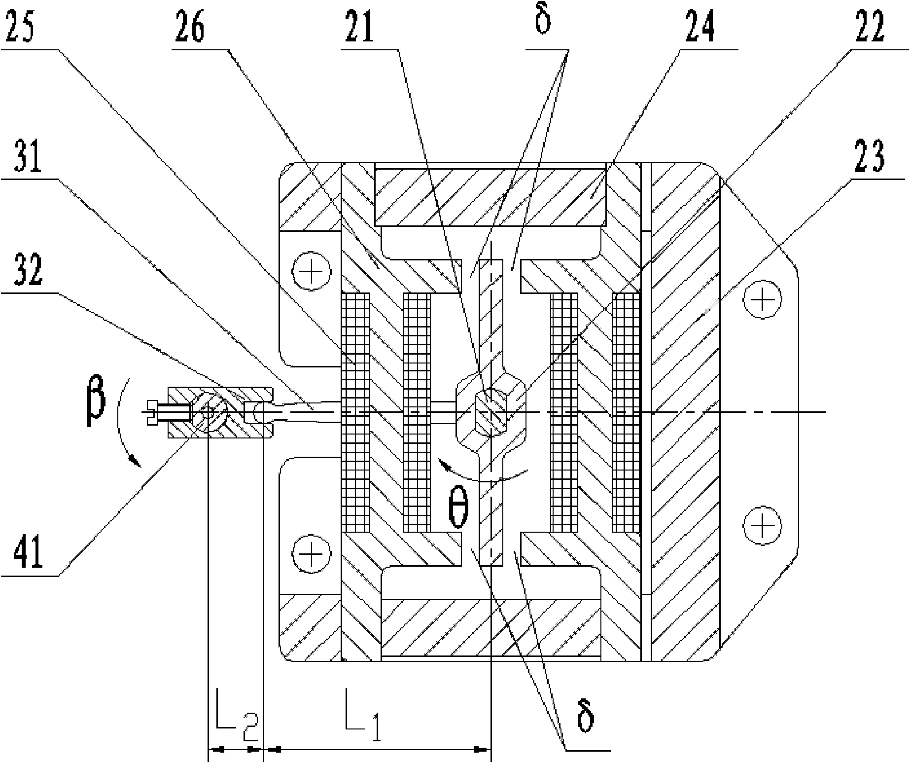 Floating type servo valve