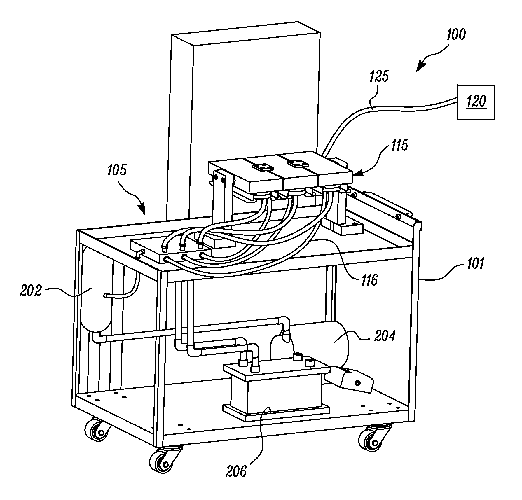 System and method for testing of seal materials