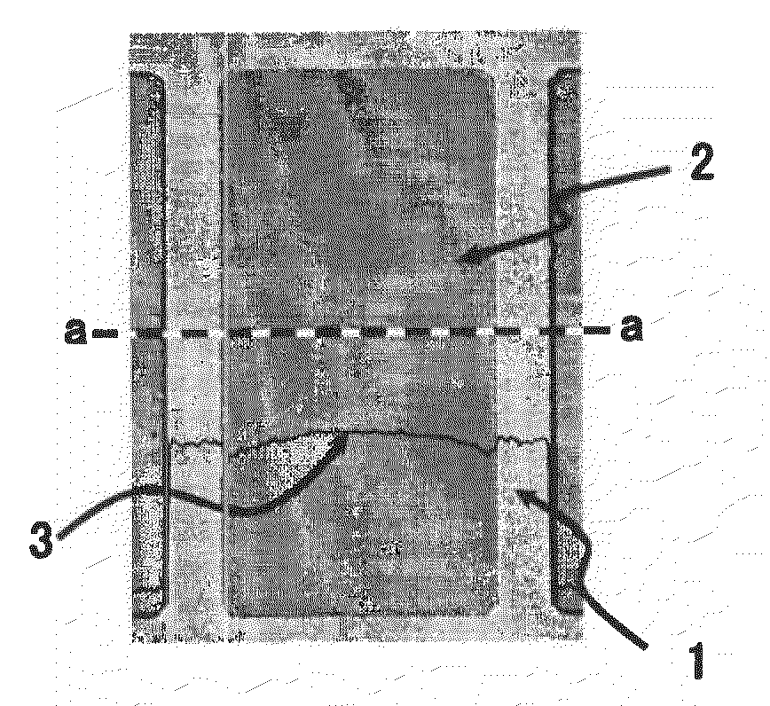 Process for producing substrate having partition walls and pixels formed thereon