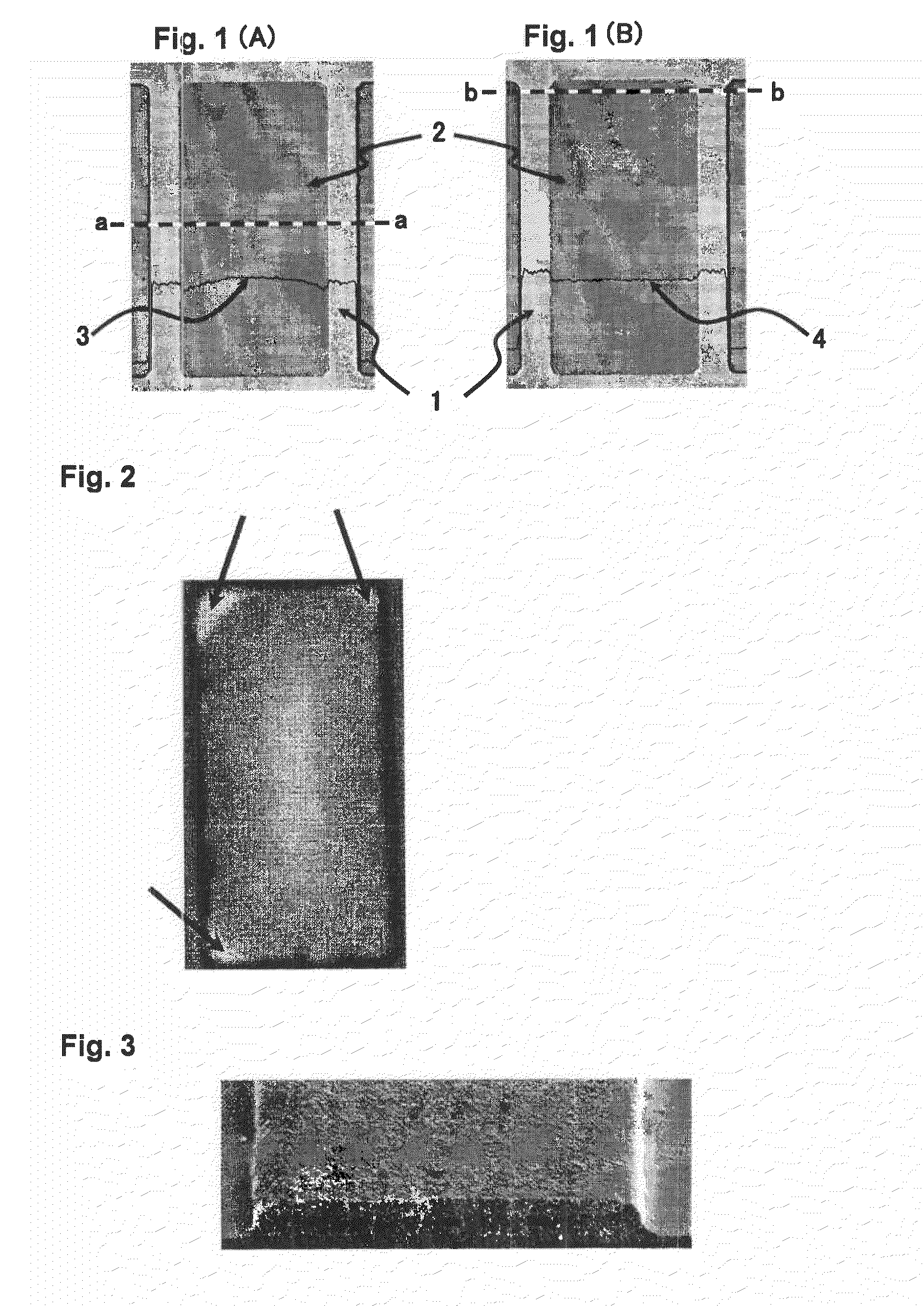 Process for producing substrate having partition walls and pixels formed thereon