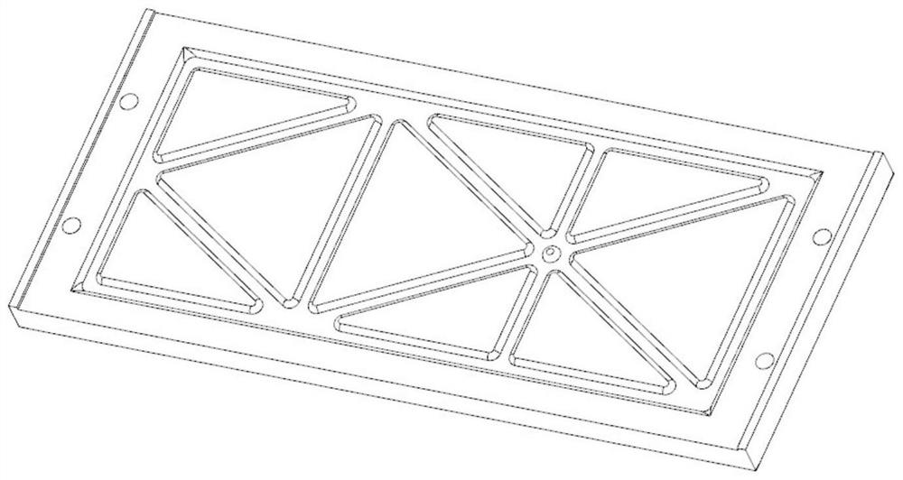 Manufacturing method of multidirectional rib-containing aluminum alloy plate