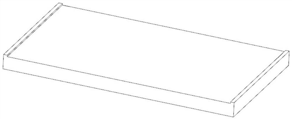 Manufacturing method of multidirectional rib-containing aluminum alloy plate