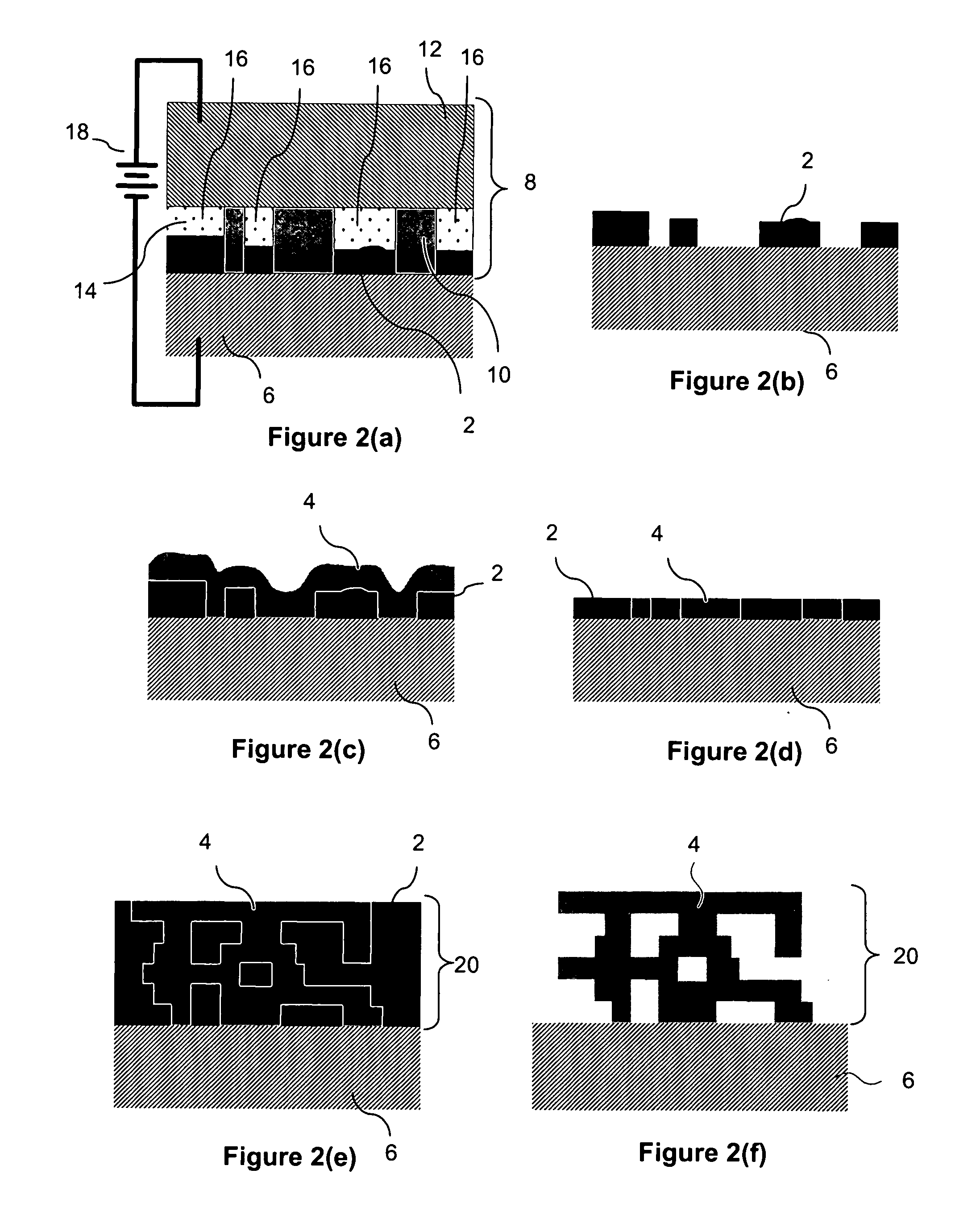 Electrochemical fabrication process using directly patterned masks
