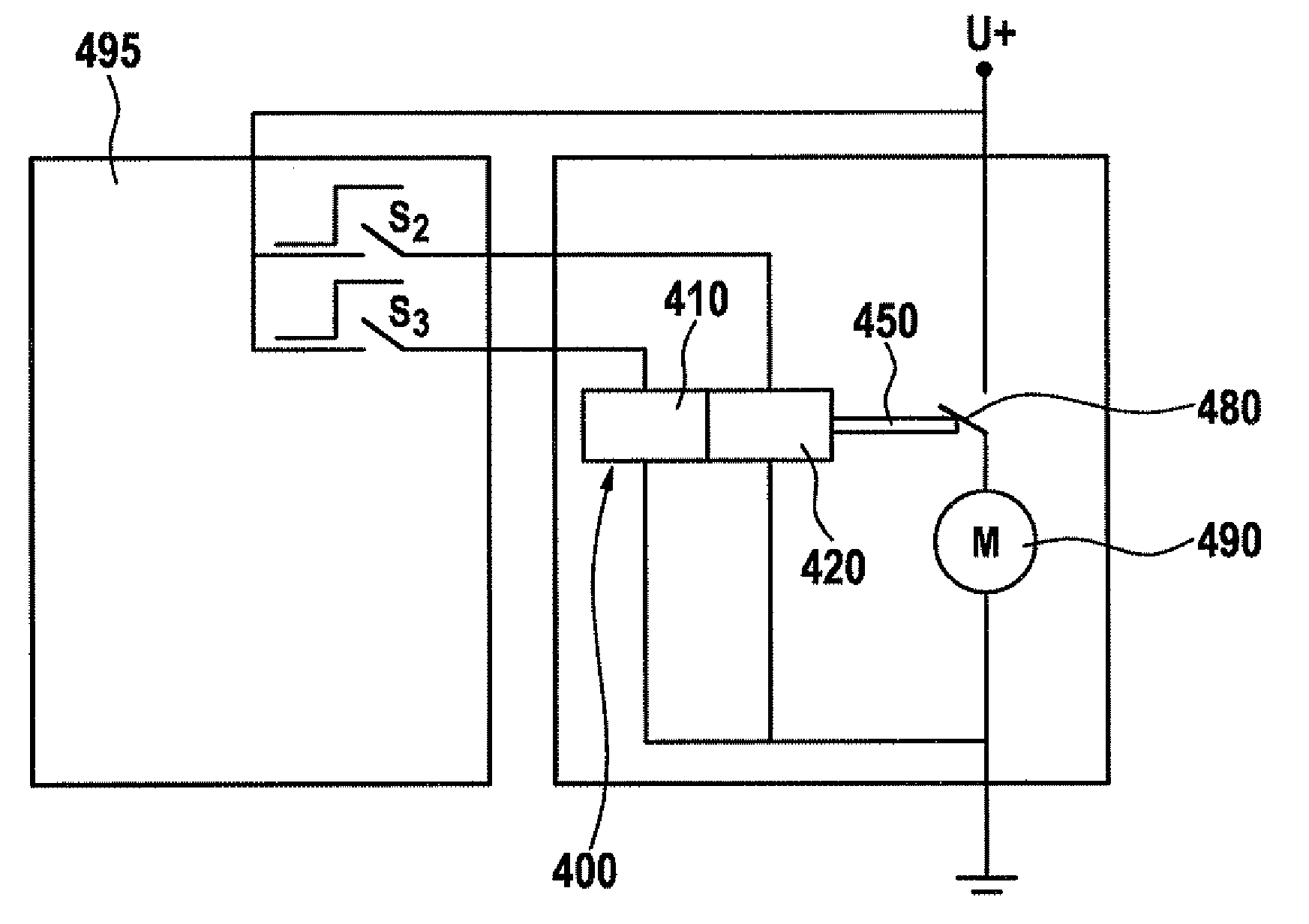 Starter mechanism having a multi-stage plunger relay