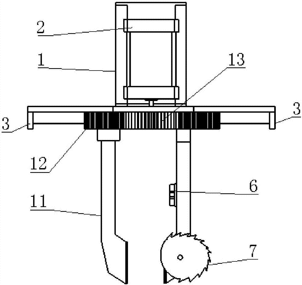 Terminal actuator for picking tomato fruit clusters and picking method thereof