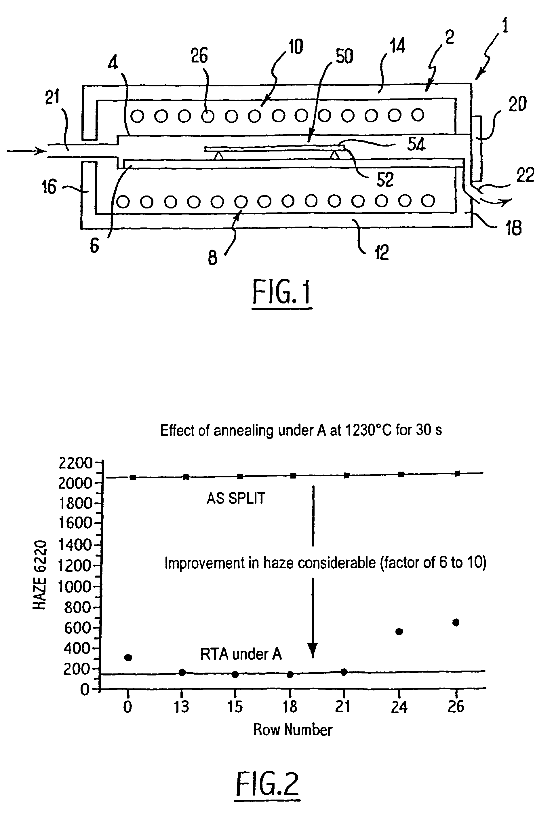 Method for reducing free surface roughness of a semiconductor wafer