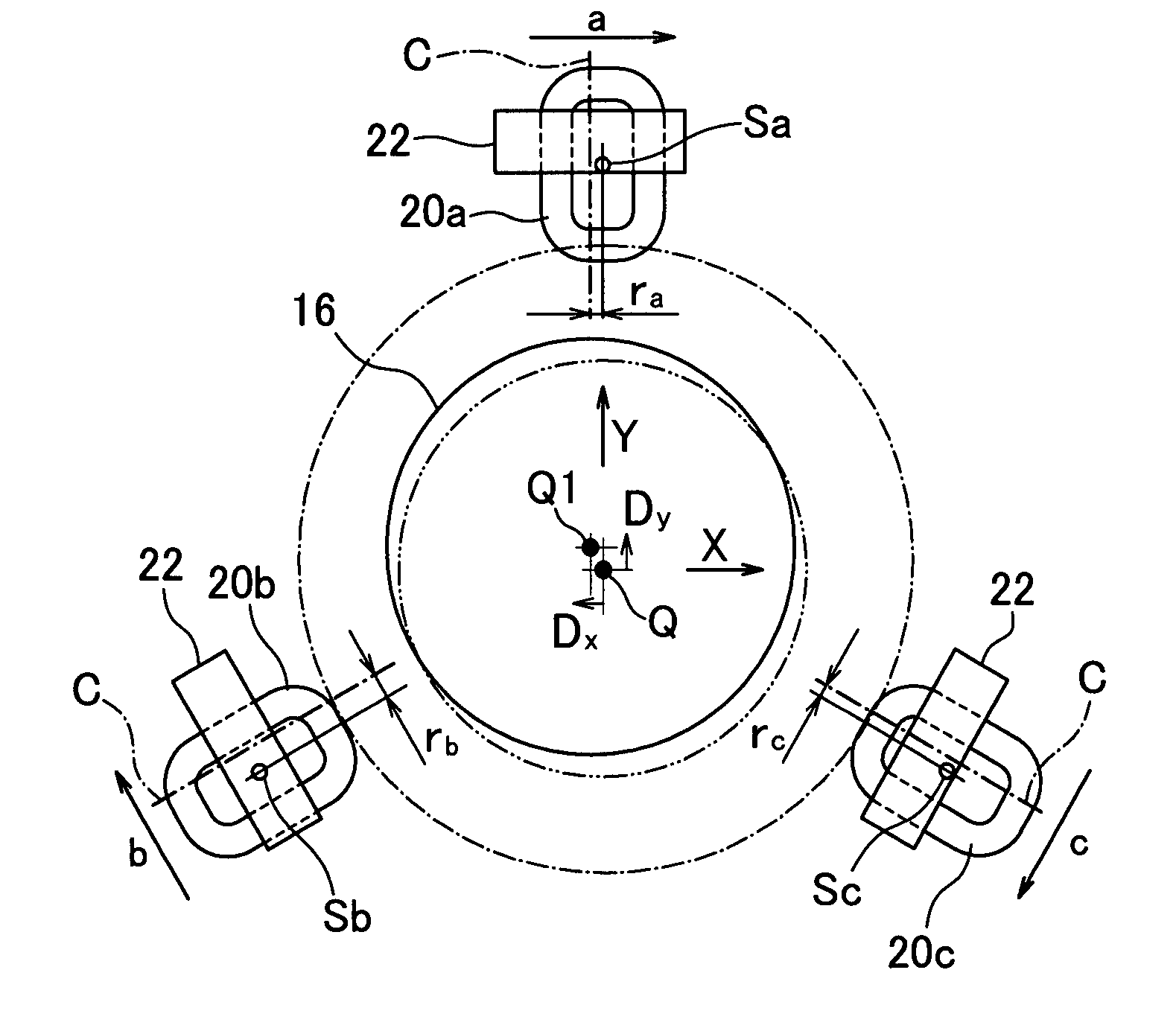 Actuator, and lens unit and camera with the same