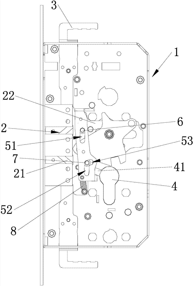 Lock body with double-quick function