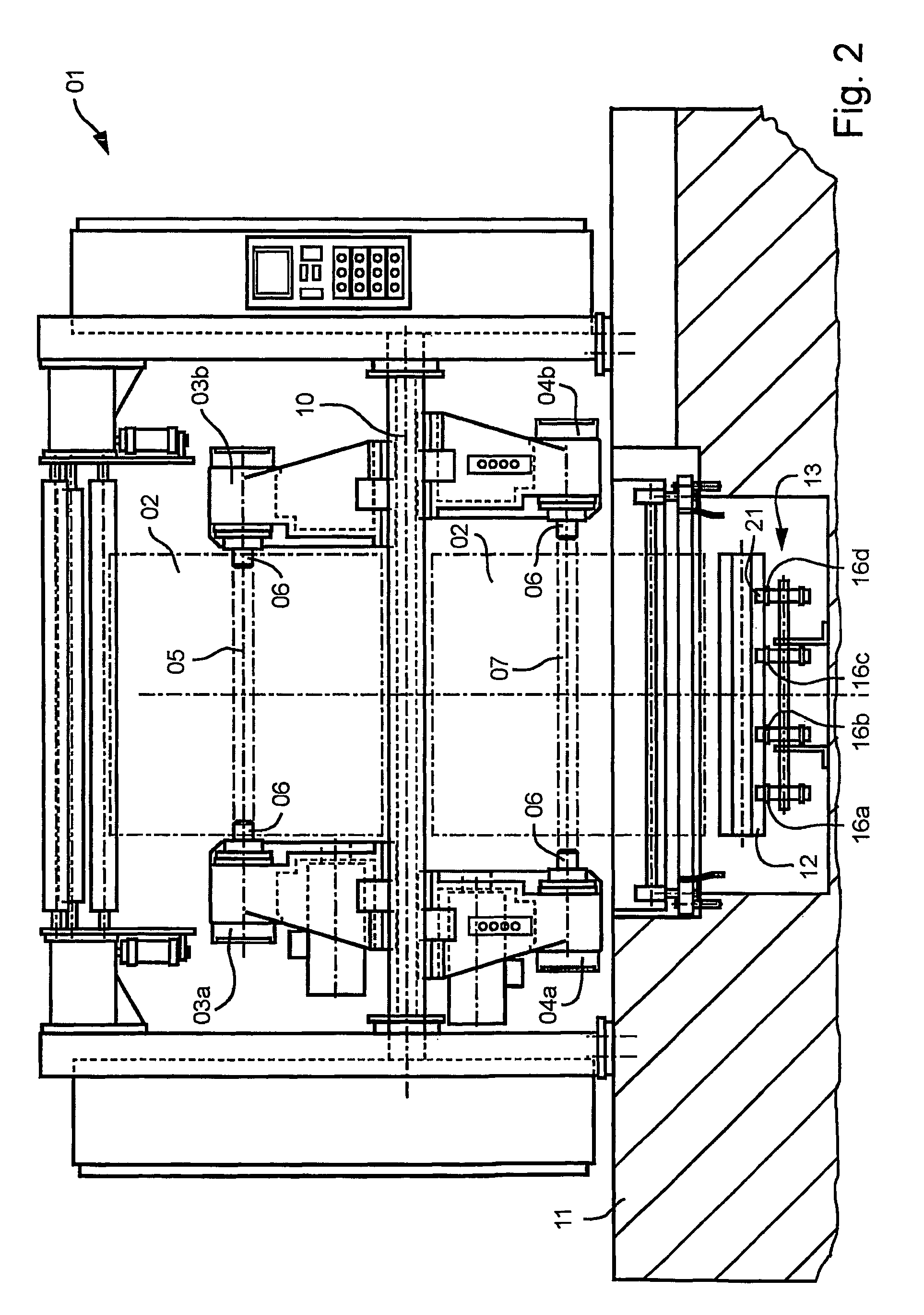 Automatic reel changer comprising a reel stand and a method for disposing of residual reel casings