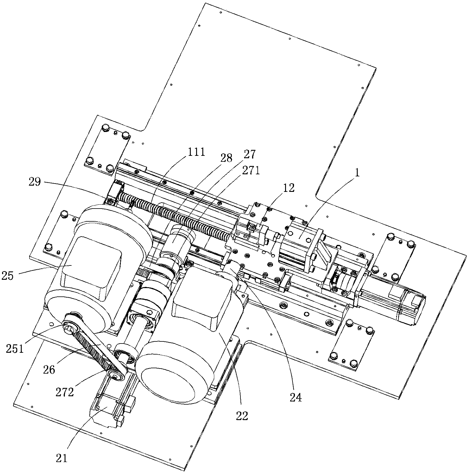 Drilling tapping machine