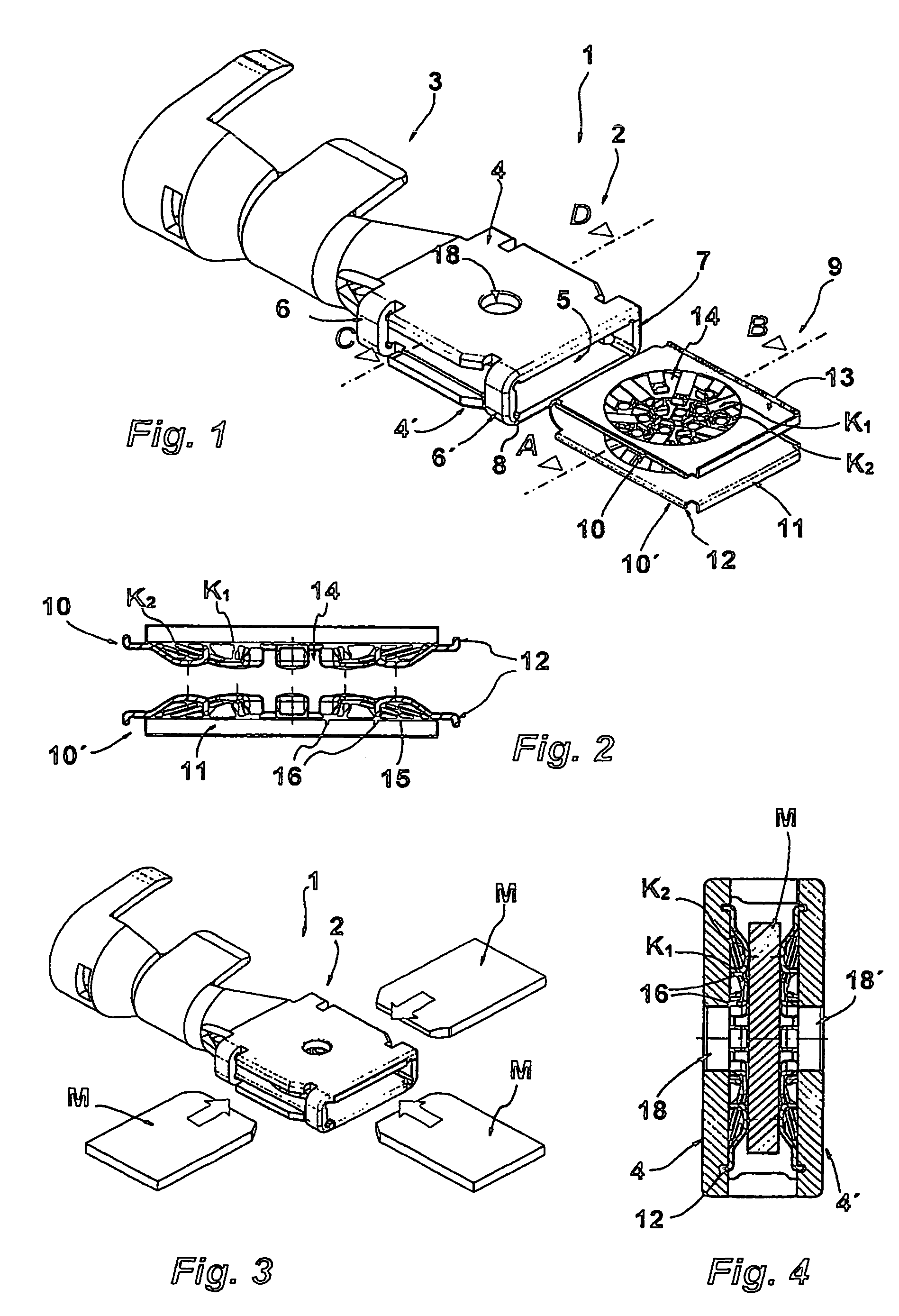 High-current terminal blade type connector