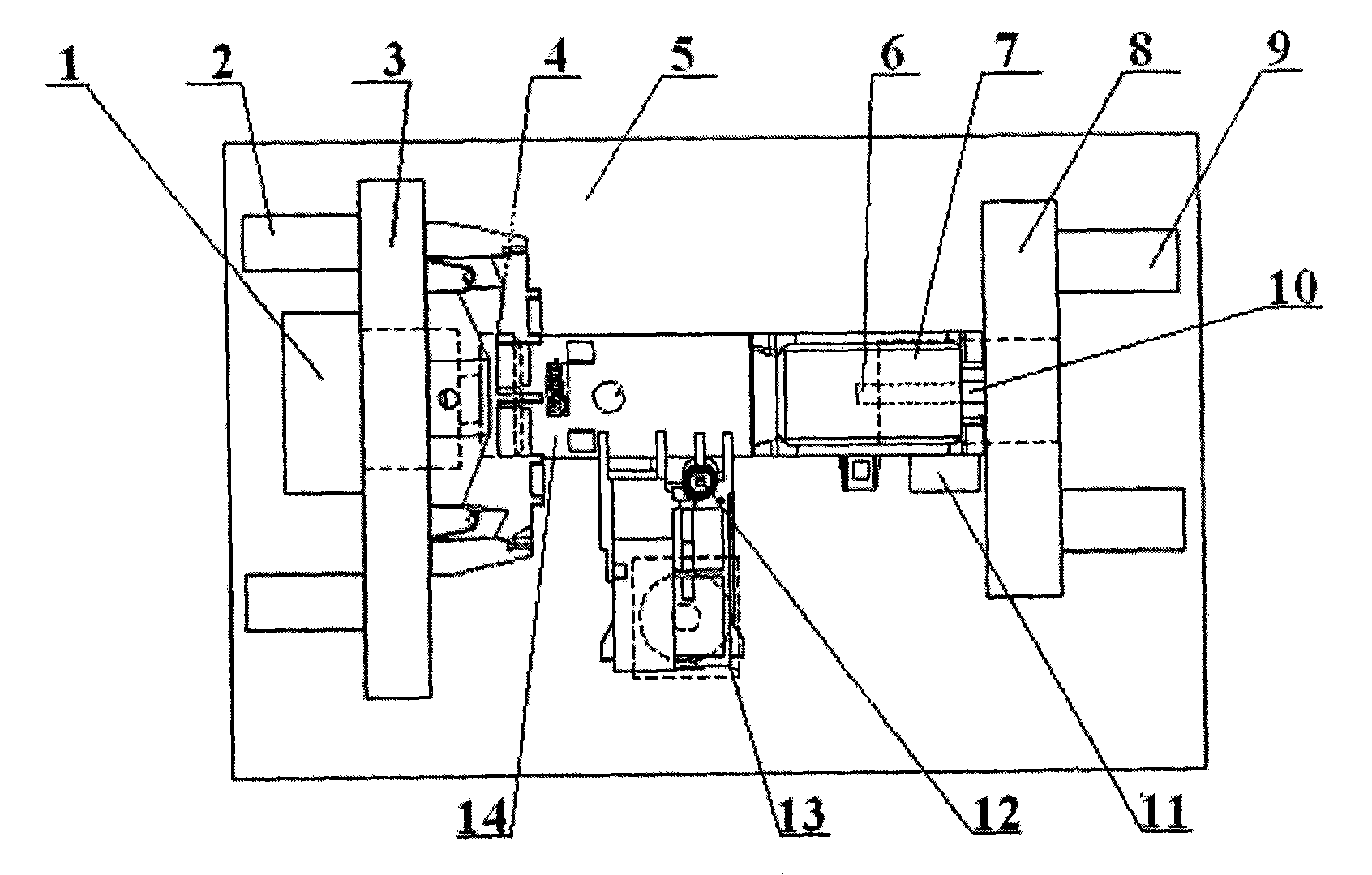 Chucking appliance for processing multiple finish surfaces of workpiece by rotating positioning and operation method thereof