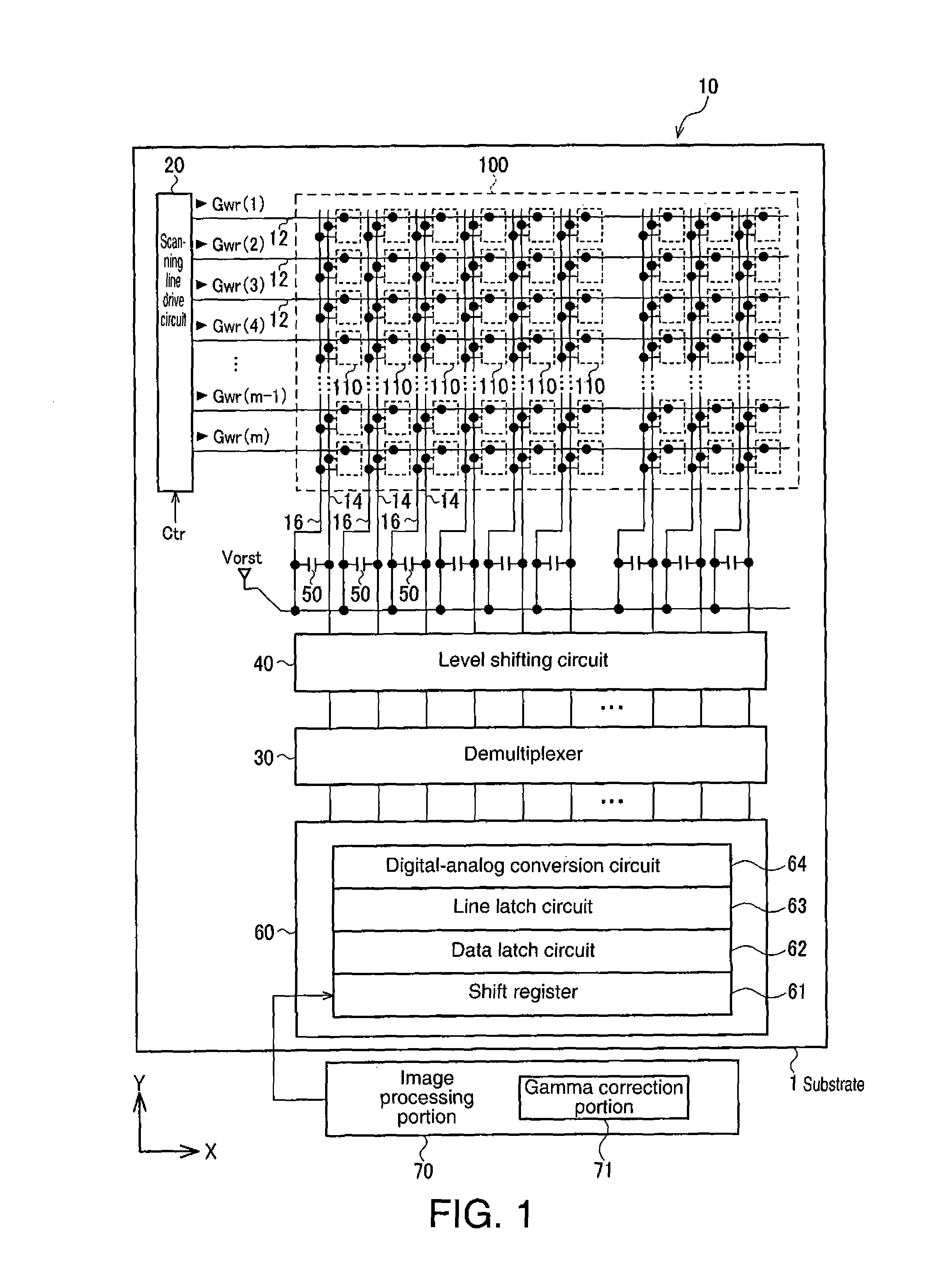 Display apparatus and electronic equipment