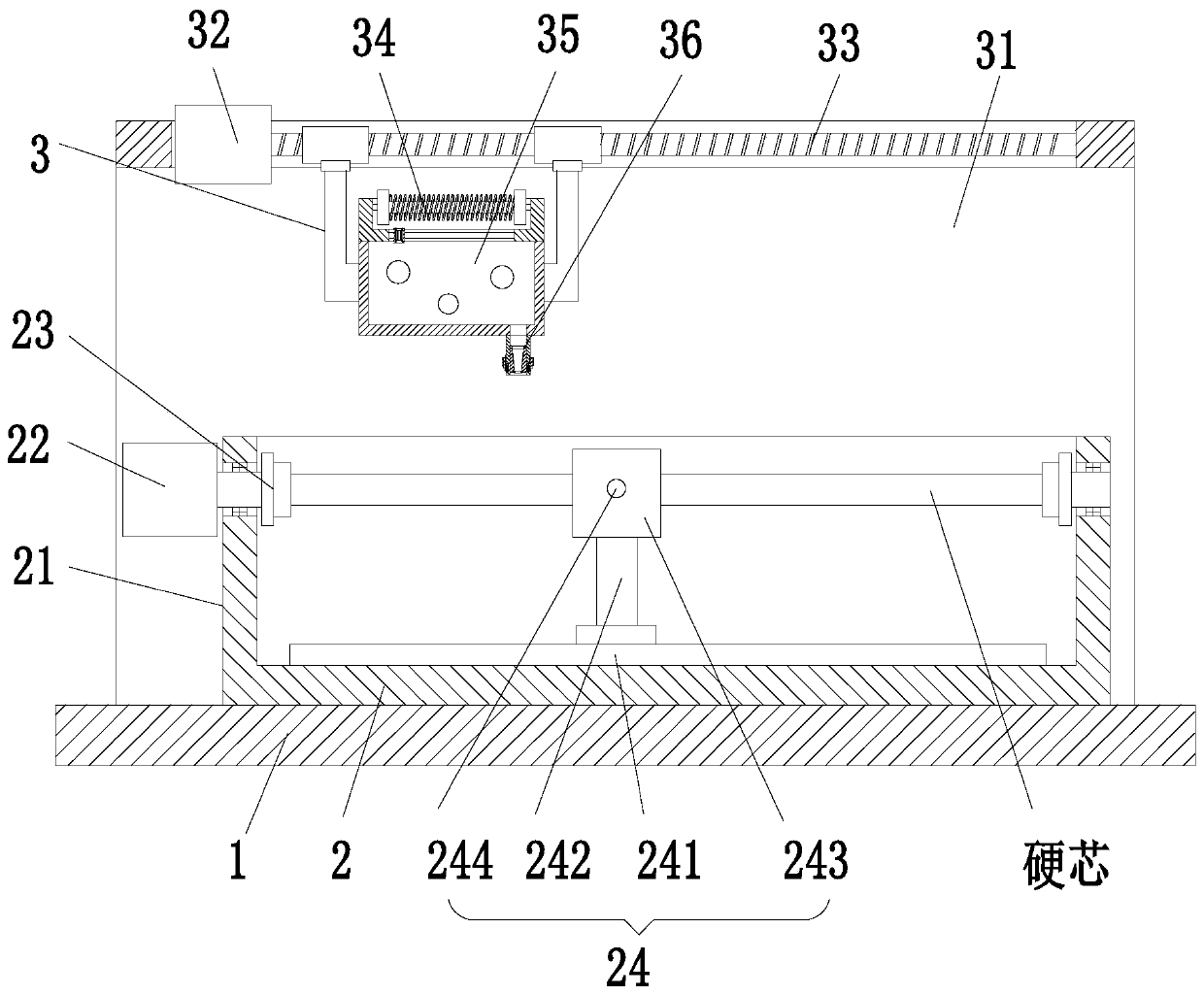 High-pressure rubber pipe producing and manufacturing method