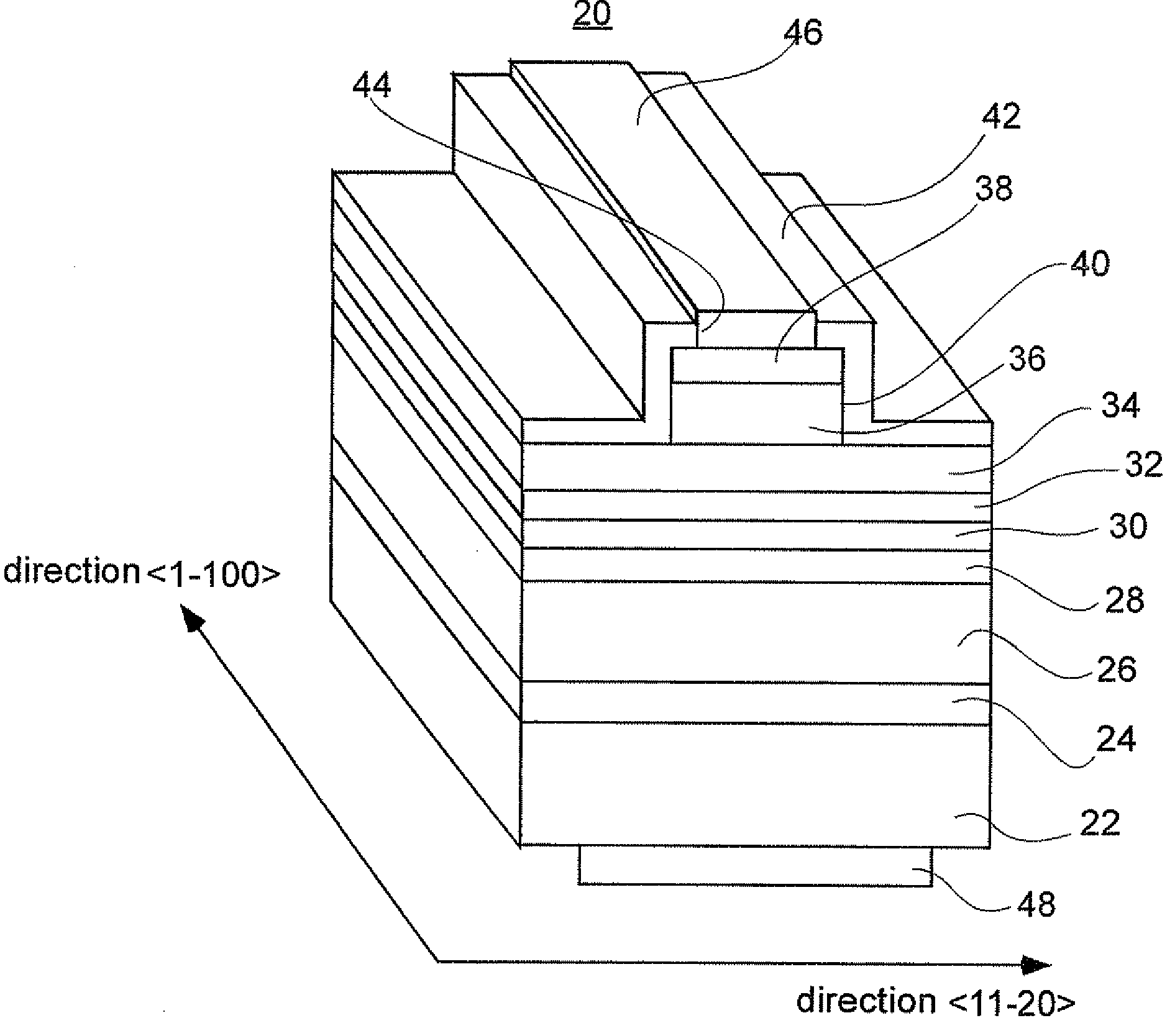 Nitride semiconductor stacked structure and semiconductor optical device, and methods for manufacturing the same