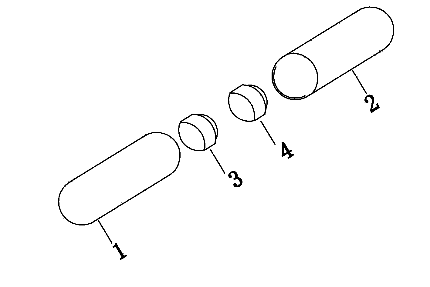 Novel capsule filled with perindopril solid preparation and indapamide solid preparation