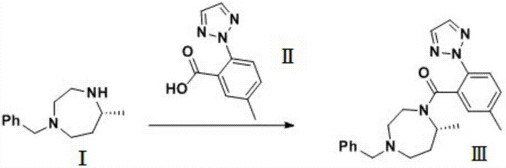 Preparation method of raw drug suvorexant