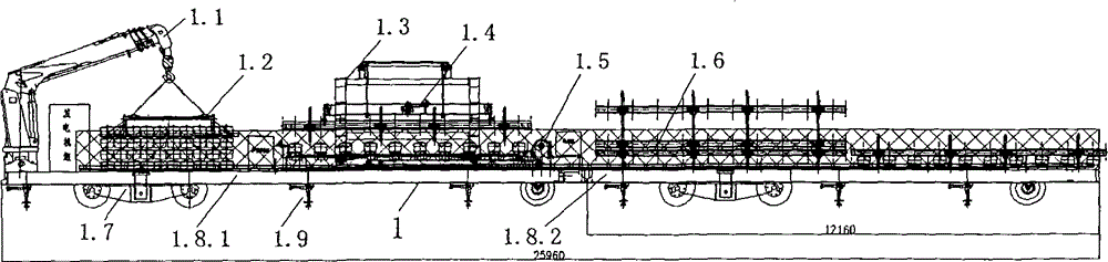Process for high speed railway ballastless track construction