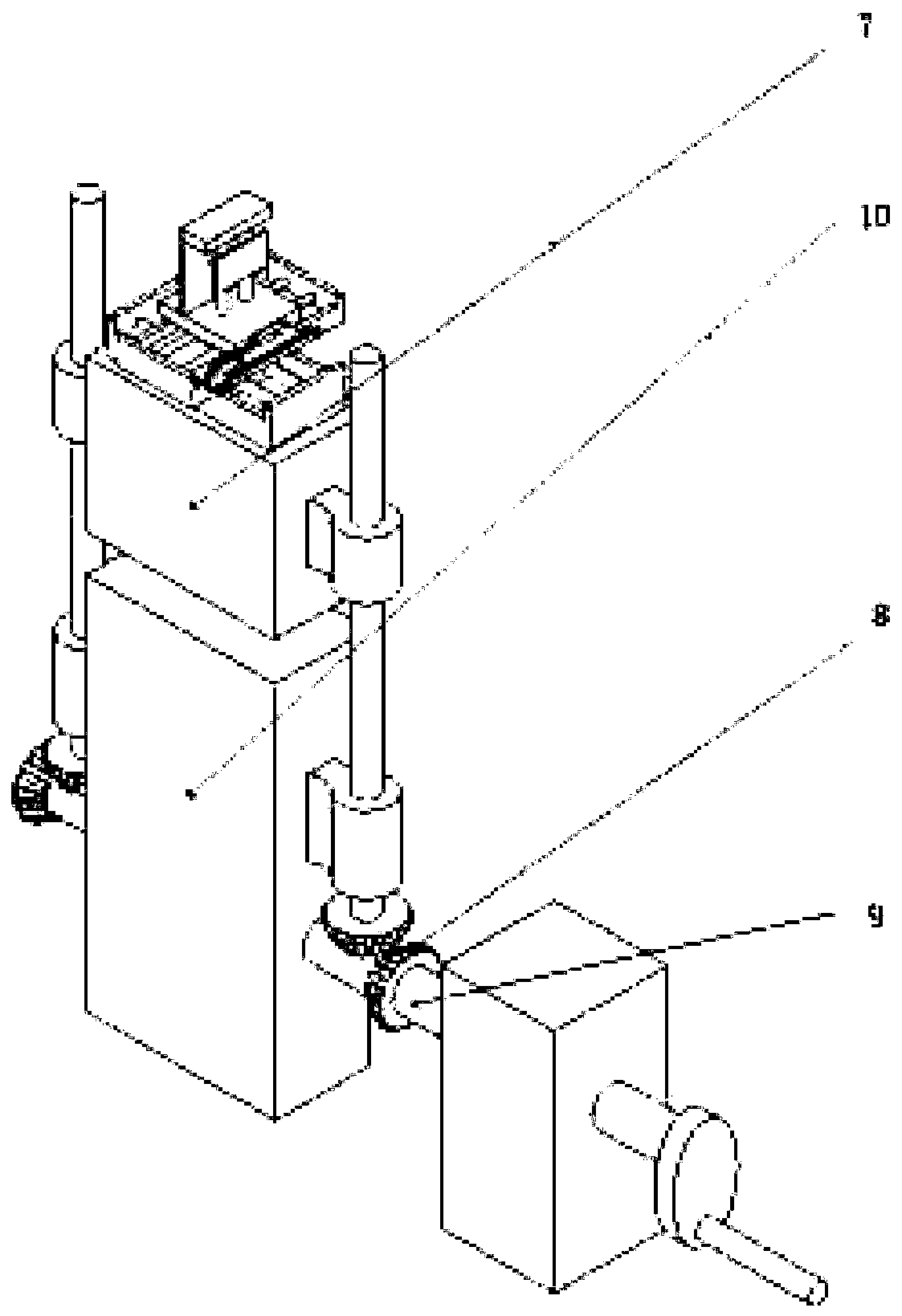 Auxiliary device for wire cut electrical discharge machining