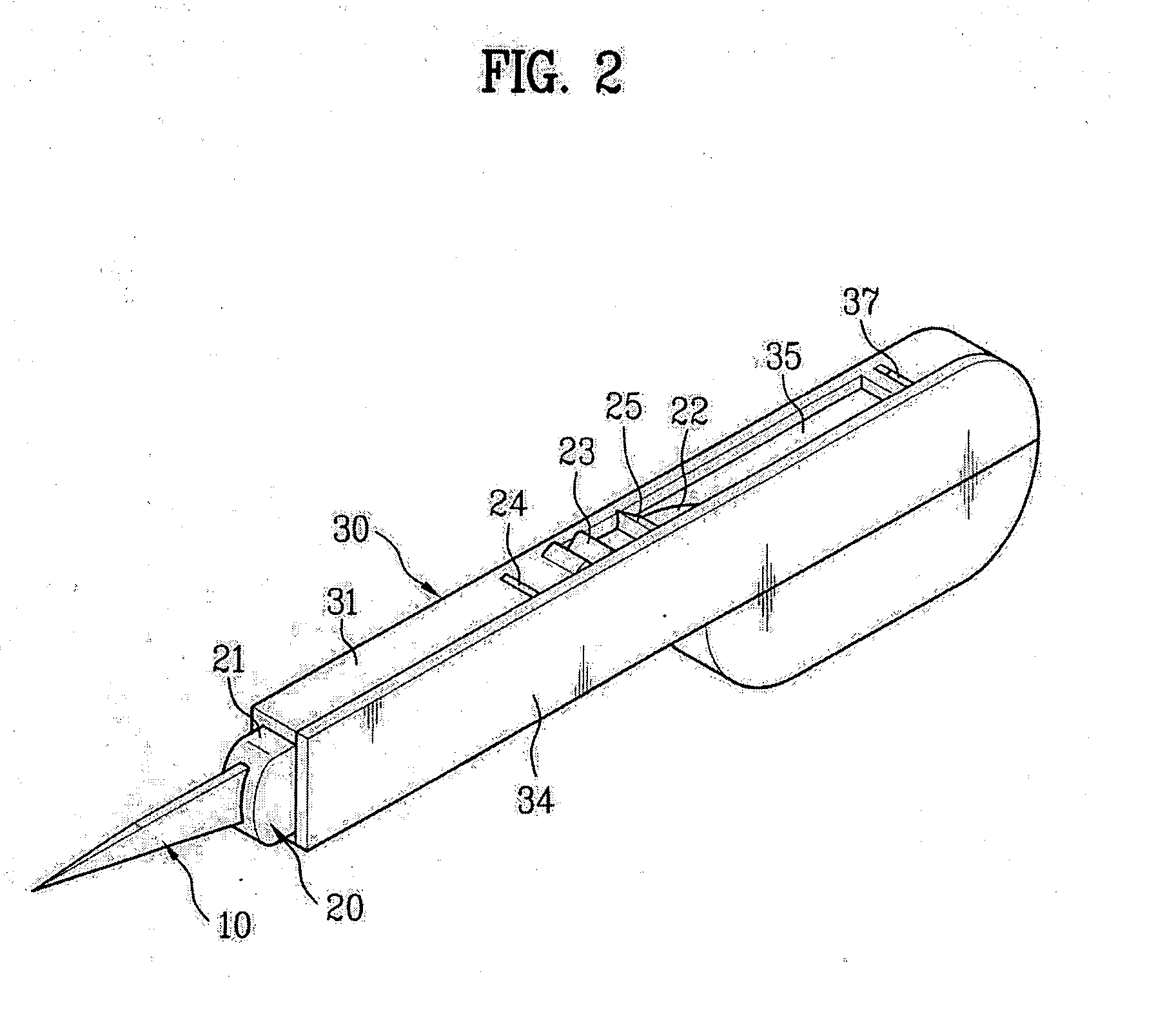 Disposable surgical scalpel