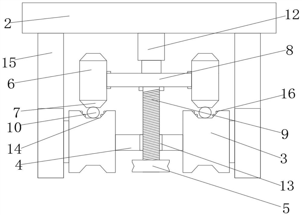 Anti-falling device for feeding steel wire rope on vacuum induction furnace