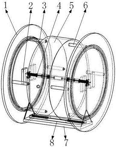 Motor-controlled automatic walking and unreeling and tipping prevention wire roller for electricity