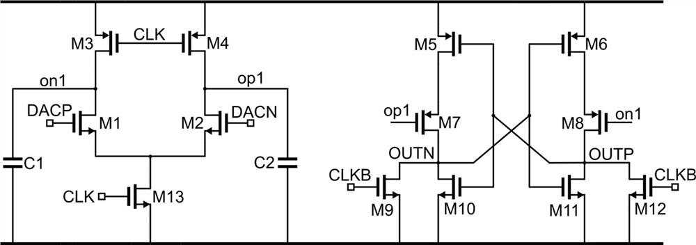 Vcm-based ultra-low power consumption SAR ADC switch switching structure and switch switching method thereof