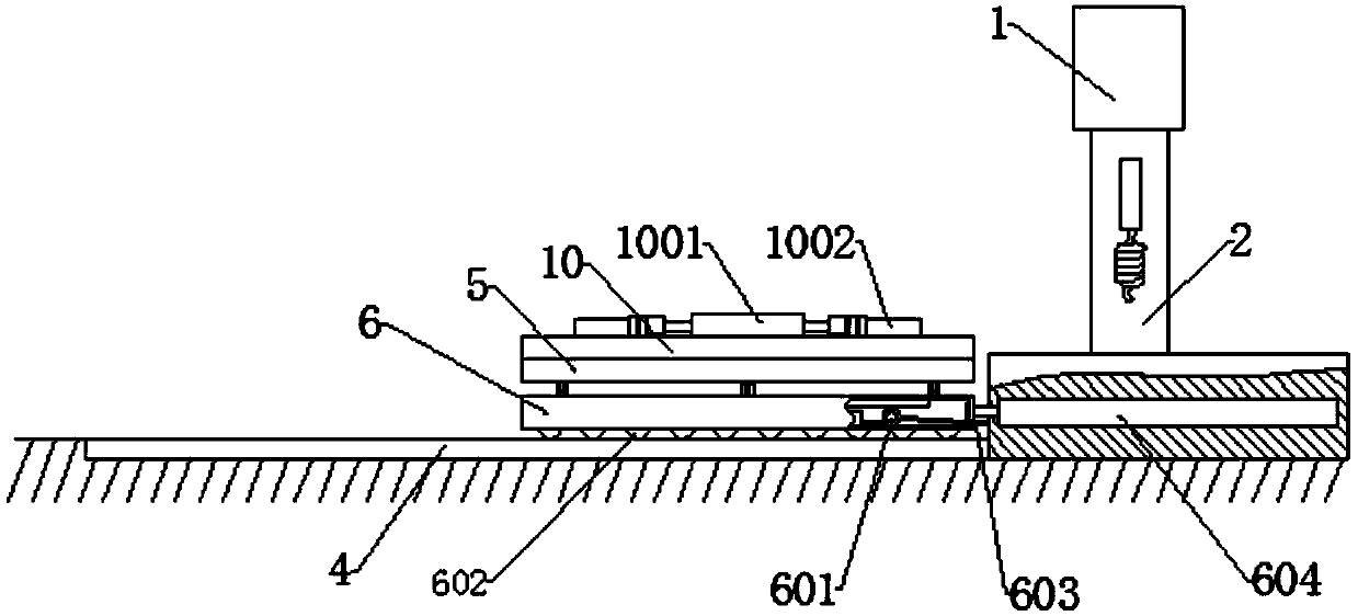 Parking device on two sides of road capable of obliquely hanging vehicles