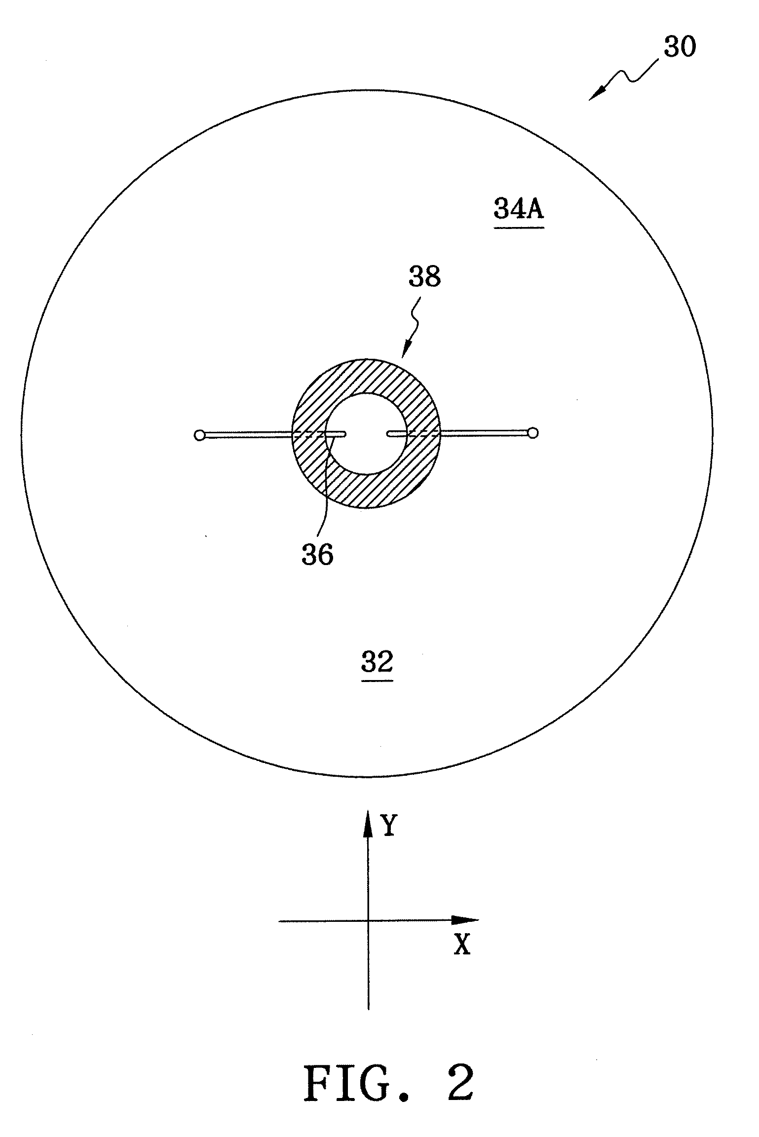 Probe card for integrated circuits