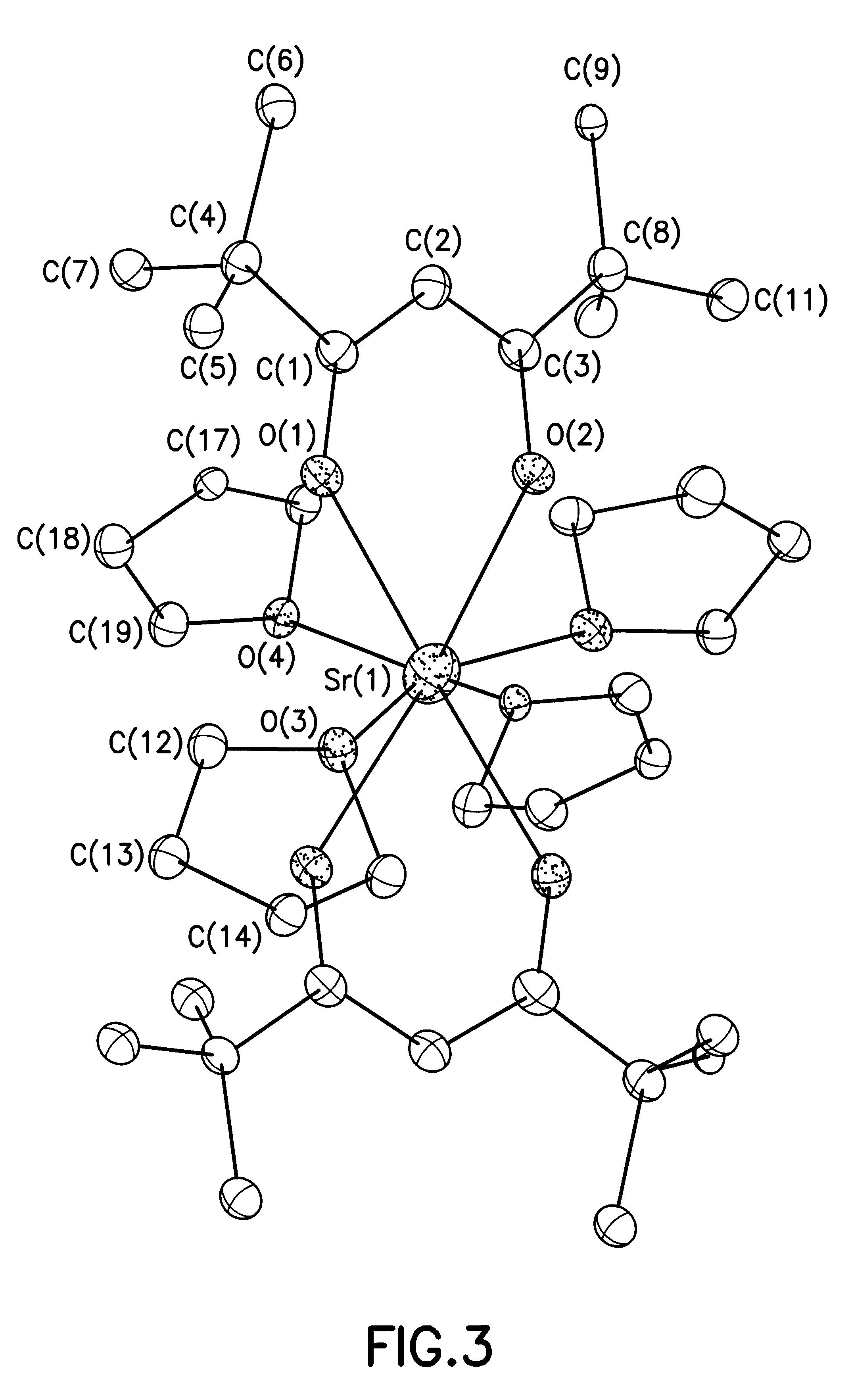 Tetrahydrofuran-adducted group II beta-diketonate complexes as source reagents for chemical vapor deposition