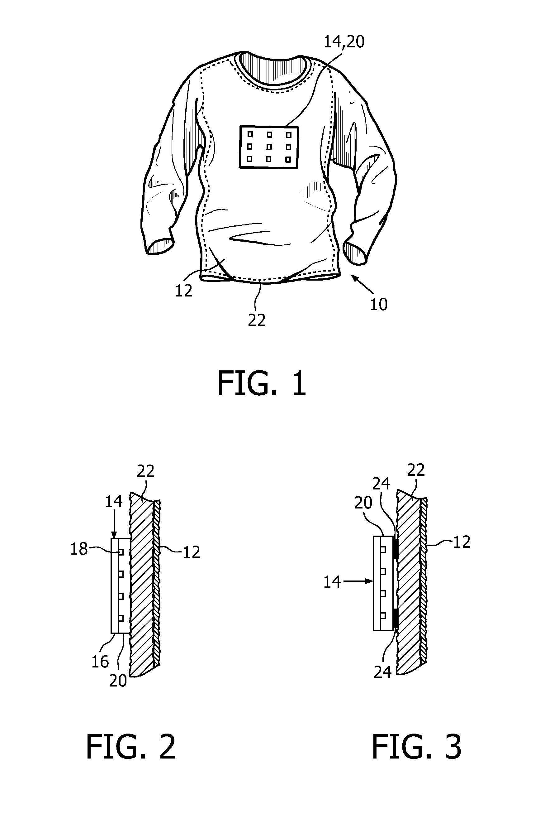 Textile product and method of manufacturing of such textile product
