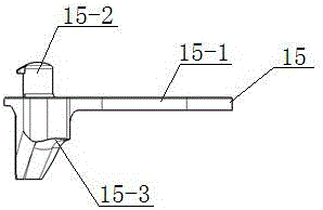 Child lock structure of automobile side door lock