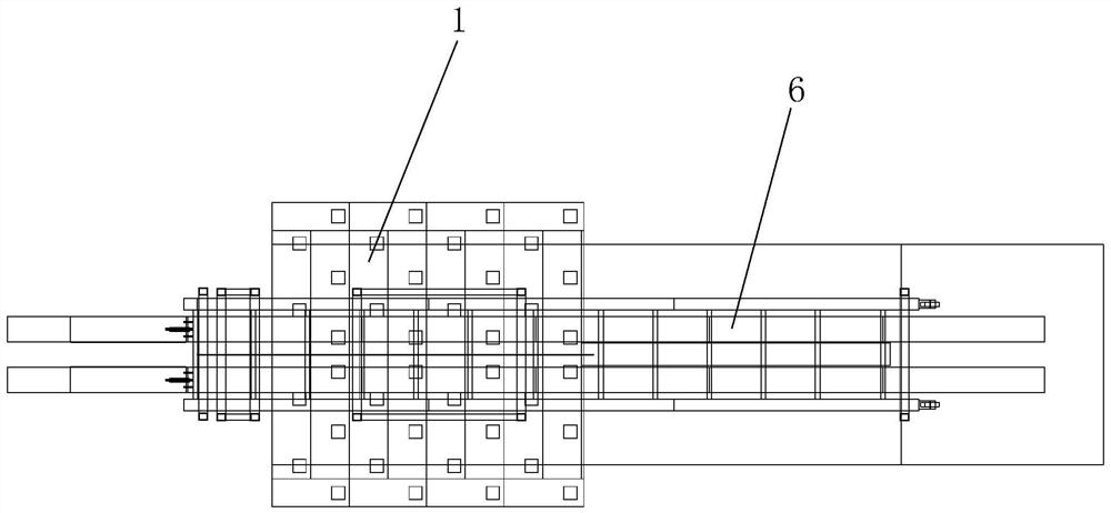 Tunnel double-layer inverted arch construction formwork, trestle and construction method